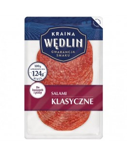 Нарезка салями Kraina Wedlin 160г Нарезка салями Kraina Wedlin 160г