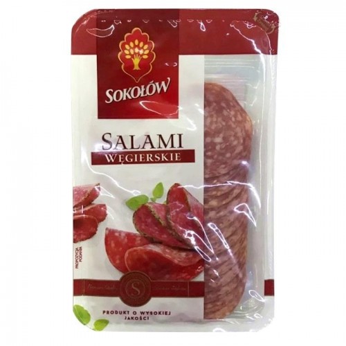 Нарезка салями Sokolow 100г Нарезка салями Sokolow 100г