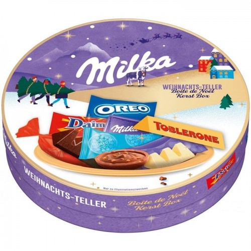 Новогодний микс Milka Weihnachts-Teller 196г Новогодний микс Milka Weihnachts-Teller 196г