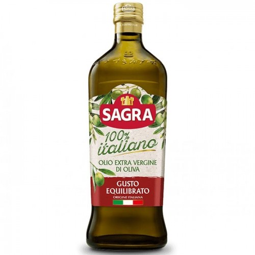 Масло оливковое extra vergine Sagra Gusto Equilibrato 1 л Масло оливковое extra vergine Sagra Gusto Equilibrato 1 л