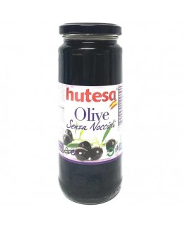 Оливки черные Hutesa без косточки 350г Оливки черные Hutesa без косточки 350г