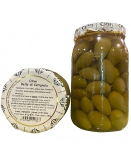 Оливки Crespi olive bella di cerignola с косточкой 870г Оливки Crespi olive bella di cerignola с косточкой 870г