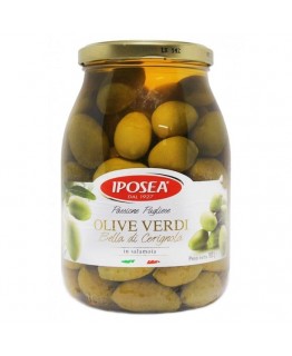Оливки Iposea зеленые большие 950г