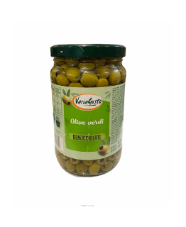 Оливки Varia Gusto зеленые без косточки 1675г Оливки Varia Gusto зеленые без косточки 1675г