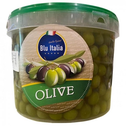 Оливки зеленые Blu Italia в ведре 5 кг Оливки зеленые Blu Italia в ведре 5 кг