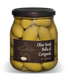 Оливки зелені Varia Gusto bella di cerignola 530г Оливки зелені Varia Gusto bella di cerignola 530г
