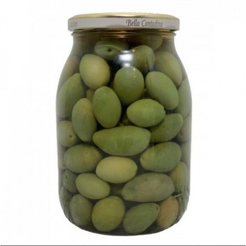 Оливки зеленые с косточкой Crespi olive bella di cerignola 1кг Оливки зеленые с косточкой Crespi olive bella di cerignola 1кг
