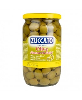 Оливки Zuccato зеленые без косточки 670г
