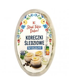 Оселедець Koreczki sledziowe в олії 230г Оселедець Koreczki sledziowe в олії 230г