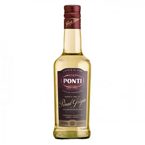 Уксус винный белый Ponti pinot grigio 500 мл Уксус винный белый Ponti pinot grigio 500 мл