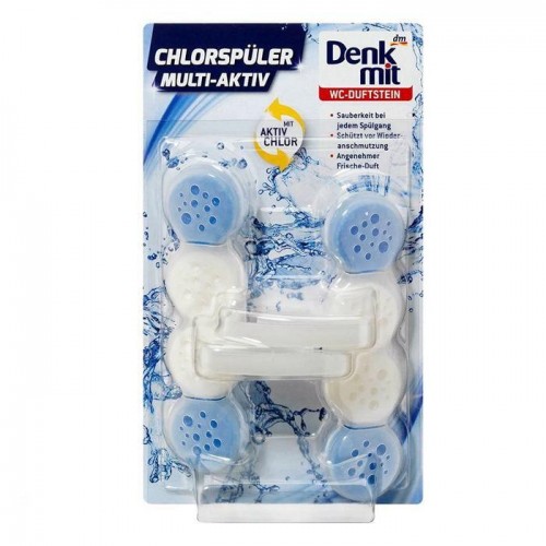 Подвесной блок Denk mit для унитаза хлорный 2шт Подвесной блок Denk mit для унитаза хлорный 2шт