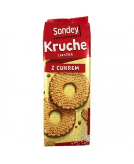 Песочное печенье Sondey с сахарной посыпкой 150 г Песочное печенье Sondey с сахарной посыпкой 150 г
