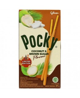 Палочки в глазури Pocky вкус кокоса и коричневого сахара 37г Палочки в глазури Pocky вкус кокоса и коричневого сахара 37г