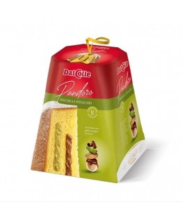 Панетон Dalcolle Pandoro фундук и фисташка 750г Панетон Dalcolle Pandoro фундук и фисташка 750г