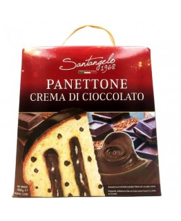 Панеттоне Santangelo alla crema di cacao с шоколадом 908 г