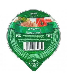 Паштет куриный Codzienny с паприкой 130г