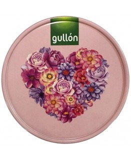 Печенье ассорти Gullon Flowers в жестяной коробке 390г Печенье ассорти Gullon Flowers в жестяной коробке 390г