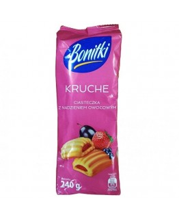 Печенье Bonitki с фруктовым джемом 240 г Печенье Bonitki с фруктовым джемом 240 г