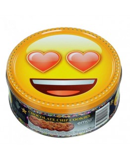 Печенье Emoji Chocolate chip cookies ж/б 150г Печенье Emoji Chocolate chip cookies ж/б 150г