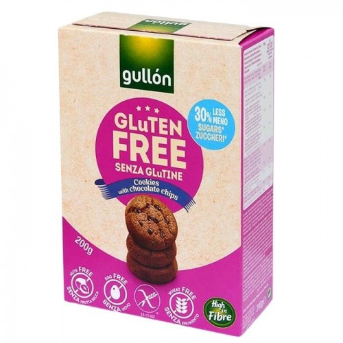 Печенье Gullon с какао и без глютена 200г Печенье Gullon с какао и без глютена 200г