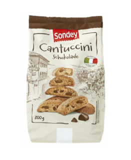 Печенье Sondey Cantuccini с шоколадом 300г