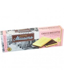 Печенье Maestro Massimo в белом шоколаде 120г Печенье Maestro Massimo в белом шоколаде 120г