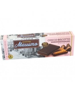 Печенье Maestro Massimo в черном шоколаде 120г