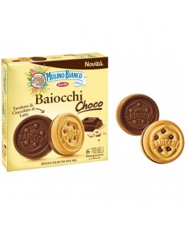 Печиво Mulino Bianco Barilla Baiocchi Choco 144г Печиво Mulino Bianco Barilla Baiocchi Choco 144г