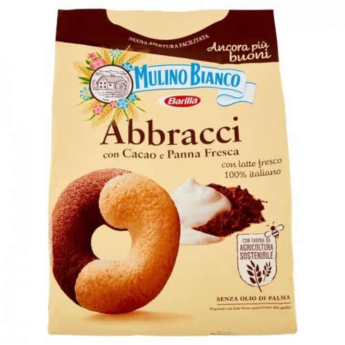 Печенье песочное Mulino Bianco Abbracci 700 г Печенье песочное Mulino Bianco Abbracci 700 г