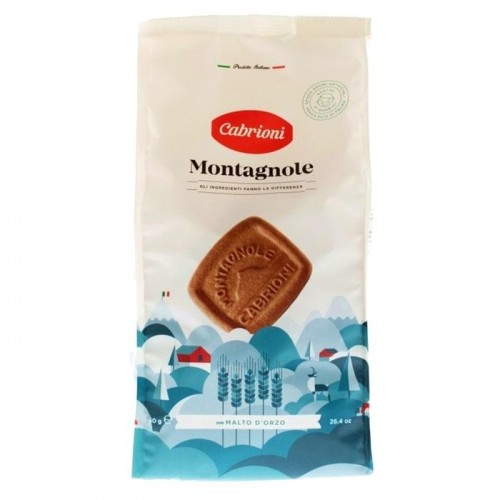 Печенье песочное ячменное Biscotti Montagnole 650 г