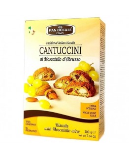Печенье Pan Ducale cantuccini с миндалем и изюмом 200 г