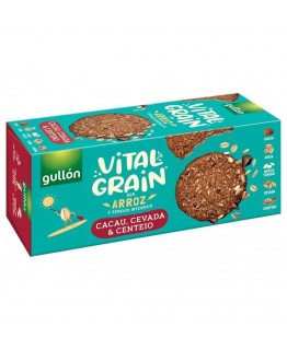 Печенье цельнозерновое с какао Gullon Vital Grain 250г