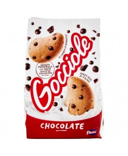 Печенье с шоколадными крошками Pavesi Gocciole chocolate 1кг Печенье с шоколадными крошками Pavesi Gocciole chocolate 1кг