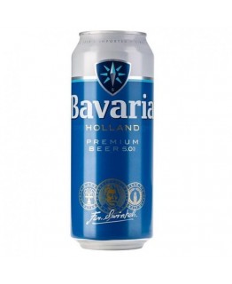 Пиво Bavaria Premium светлое фильтрованное 5% 0,5л