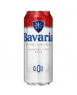 Пиво Bavaria Premium светлое фильтрованное безалкогольное 0,5л