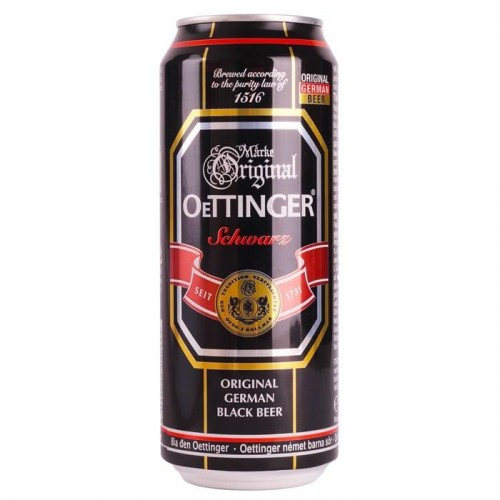 Пиво темне Oettinger Schwarz 0.5 л Пиво темне Oettinger Schwarz 0.5 л