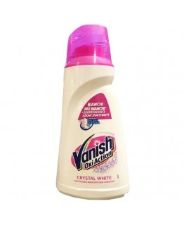 Пятновыводитель Vanish Oxi Action crystal white для белых тканей 1л
