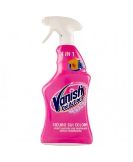 Пятновыводитель Vanish Oxi Action для цветных тканей спрей 725мл Пятновыводитель Vanish Oxi Action для цветных тканей спрей 725мл