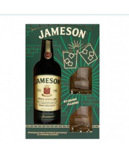 Подарочный набор Jameson + стаканчики 0,7л