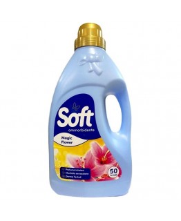 Смягчитель для тканей Soft magic flower 50 стирок Смягчитель для тканей Soft magic flower 50 стирок
