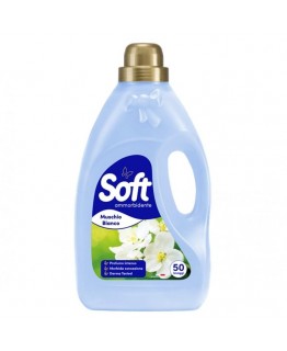 Смягчитель для тканей Soft muschio bianco 50 стирок Смягчитель для тканей Soft muschio bianco 50 стирок