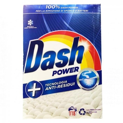 Порошок Dash power Anti-Residui 118 стирок 7080 г Порошок Dash power Anti-Residui 118 стирок 7080 г