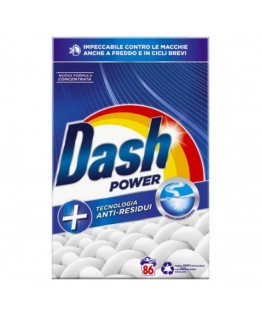 Порошок Dash power Anti-Residui 86 стирка 4.300кг