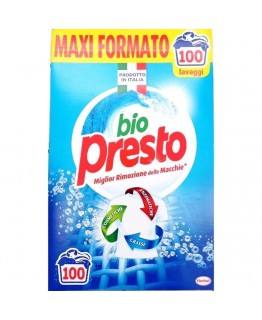 Порошок для стирки Bio Presto 100 стирок 5.5кг Порошок для стирки Bio Presto 100 стирок 5.5кг
