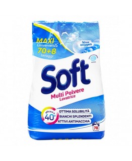 Порошок для прання Soft blue oxygen 78 прань 3.9 кг