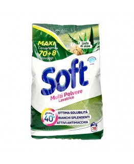 Порошок для стирки Soft Linfa di Aloe универсальный 78 стирок 3,9 кг Порошок для стирки Soft Linfa di Aloe универсальный 78 стирок 3,9 кг