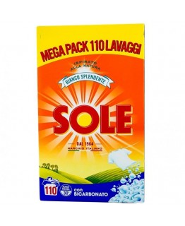 Порошок Sole Bianco Splendete с содой для белого белья 6,875 кг