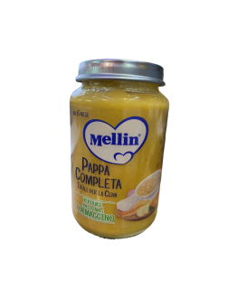 Полнорационное детское питание Mellini с овощами, макаронами и сыром 200г
