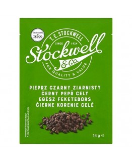 Приправа Stockwell ECO черный перец горошком 10 г Приправа Stockwell ECO черный перец горошком 10 г