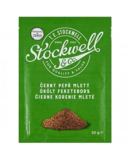 Приправа Stockwell ECO черный перец молотый 20 г